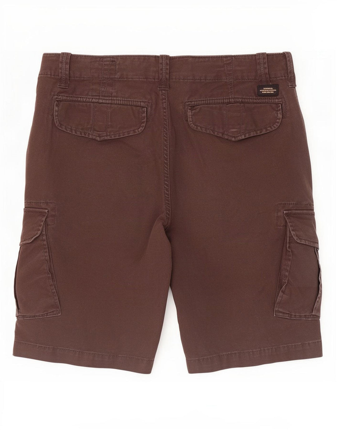 Męskie spodenki cargo Superdry W32 Średniobrązowy, bawełniany