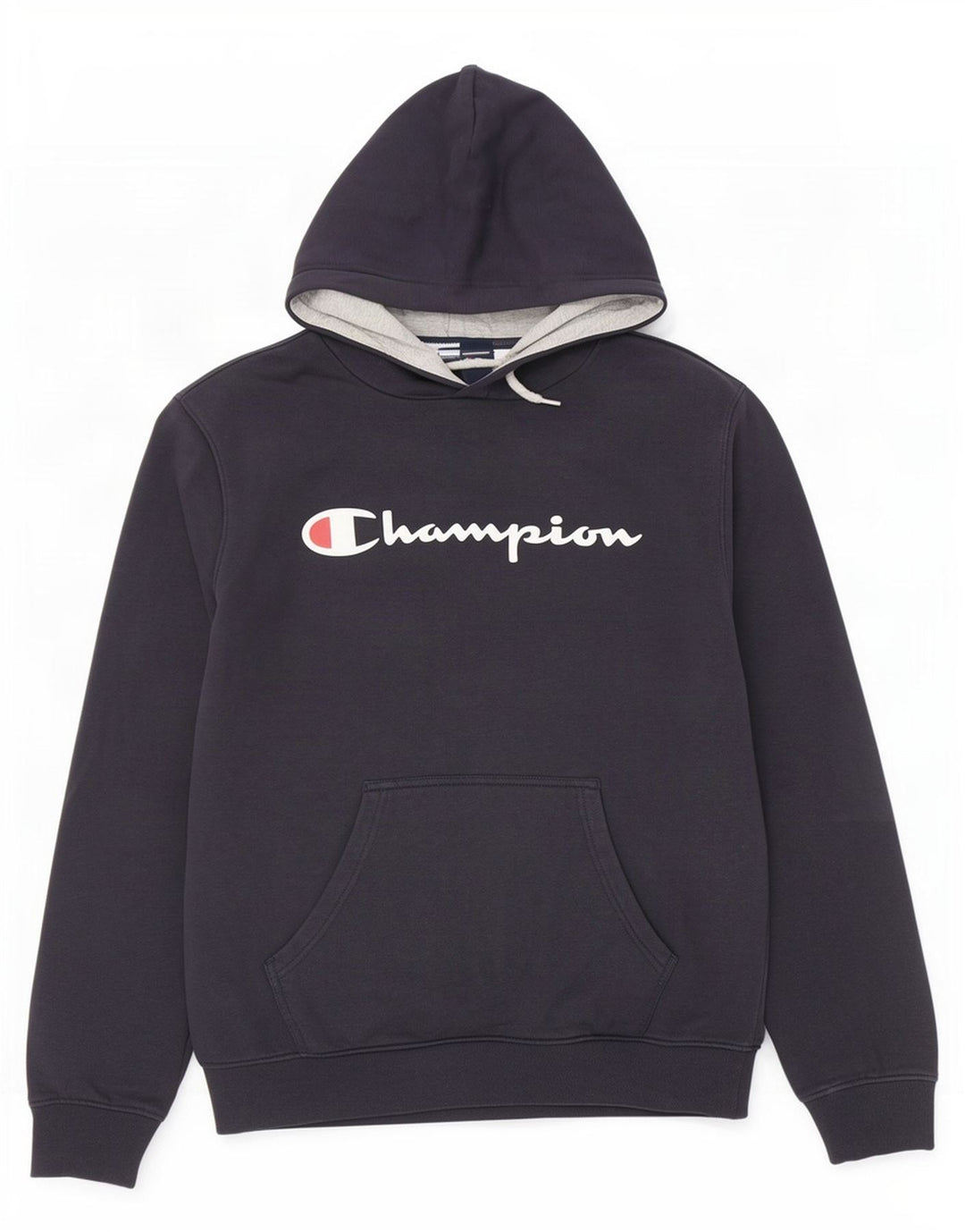 Męski sweter z kapturem Champion Graphic, średni granatowy, bawełniany