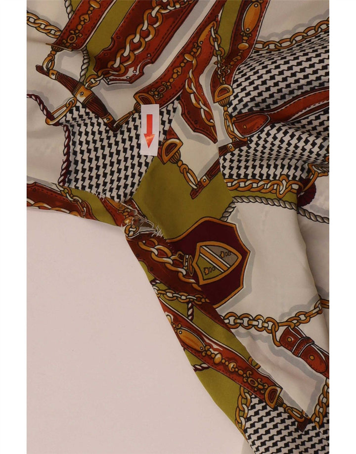 Damska bluzka koszulowa Primavera Firenze w abstrakcyjny wzór UK 14 Large Multicol