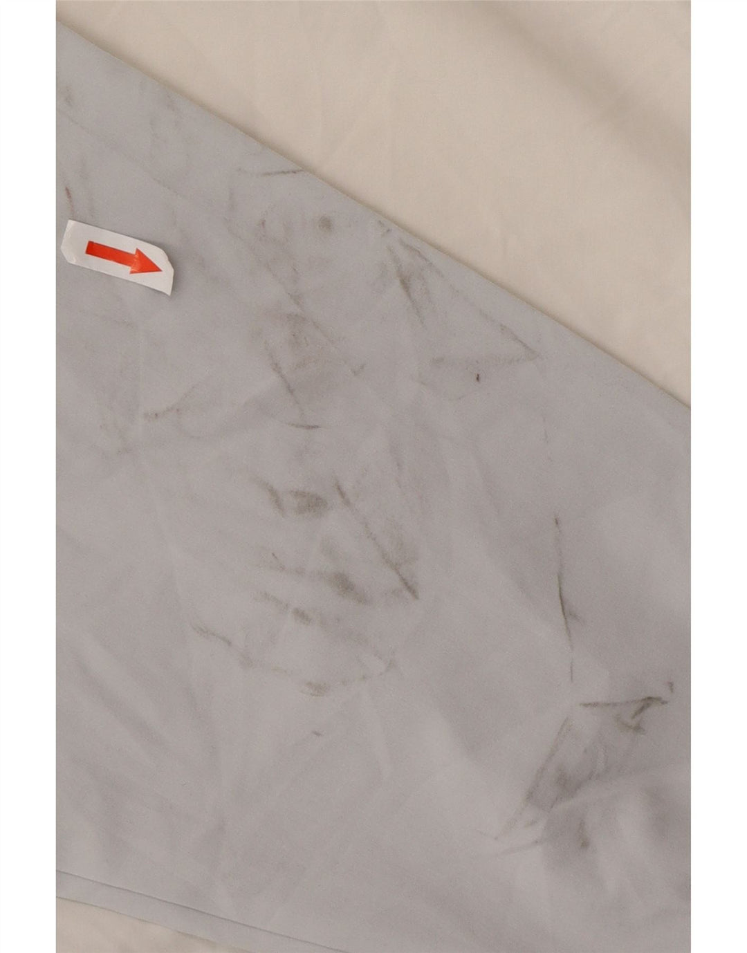 Męska kurtka przeciwdeszczowa z kapturem Under Armour UK 44 2XL Biały poliester z blokami kolorów