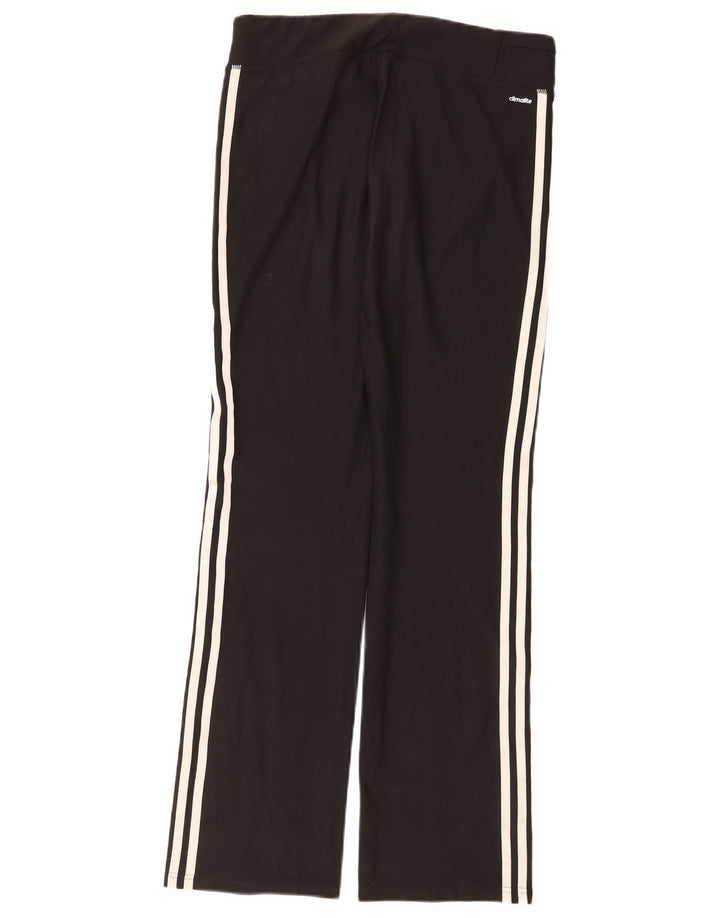 Damskie spodnie dresowe Adidas UK 12/14 Średni czarny poliester