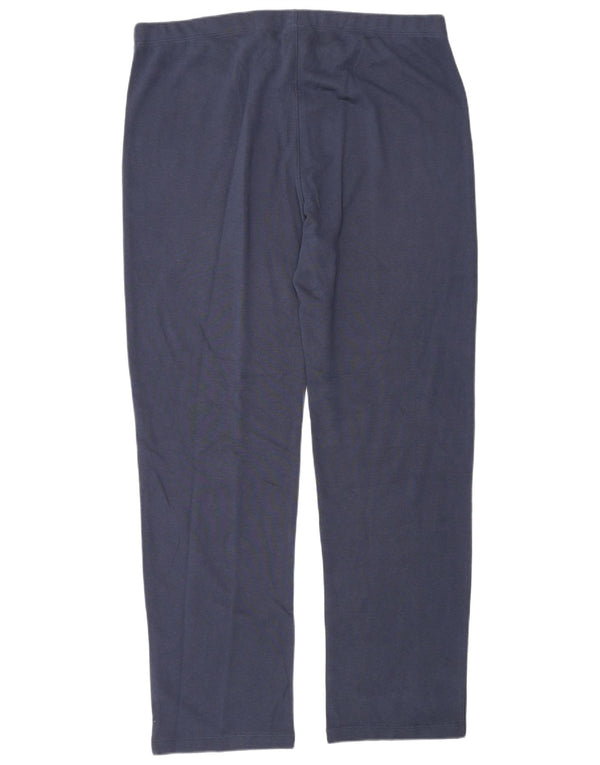 Spodnie dresowe damskie Champion Easy Fit UK 22 3XL Granatowe, bawełniane