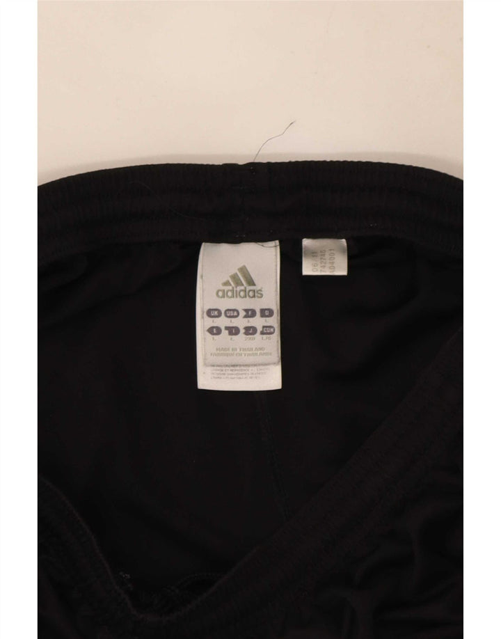 Męskie spodenki sportowe Adidas Climalite, duże, czarne, poliestrowe