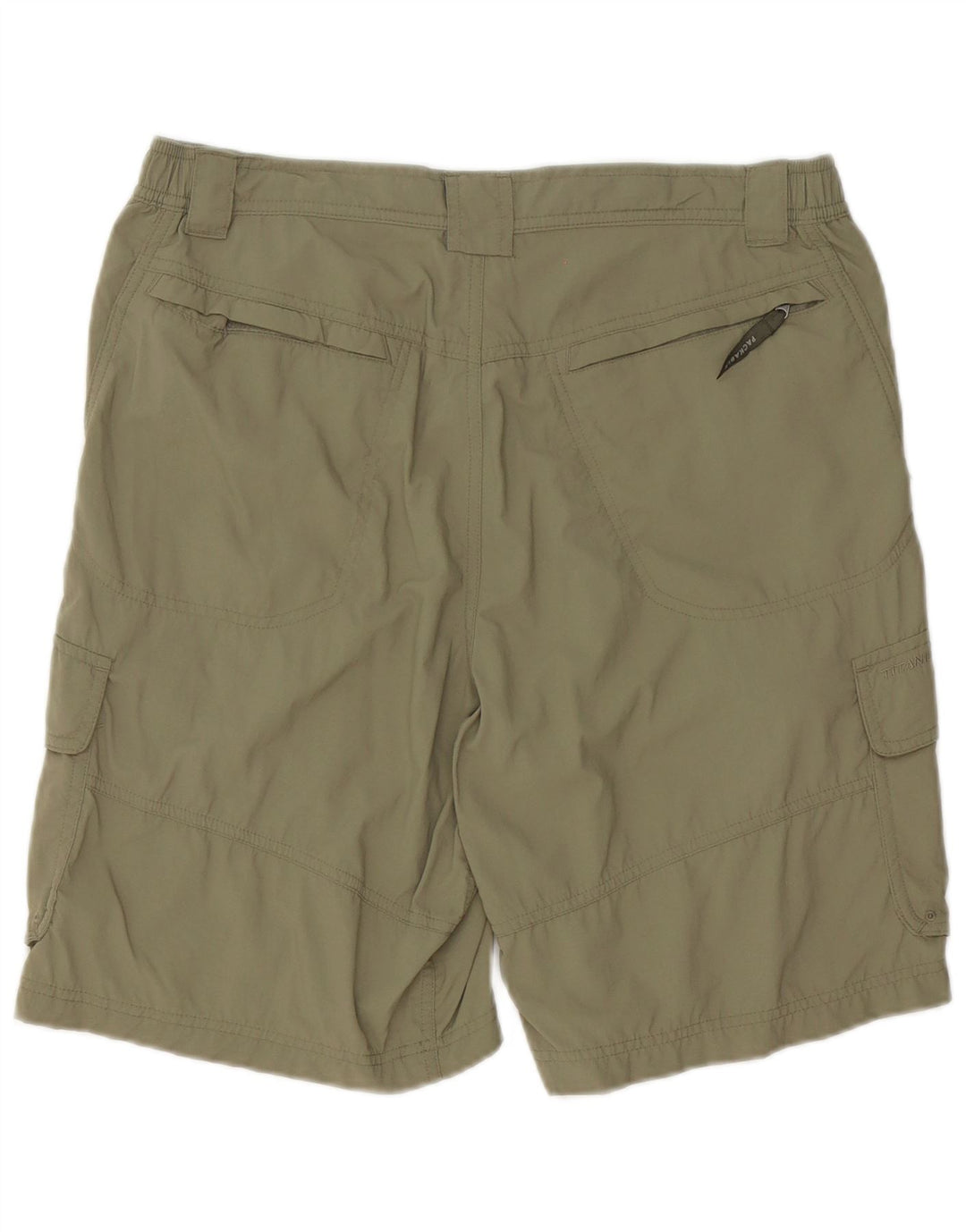 Męskie spodenki cargo COLUMBIA, tytanowe, średnie W32, nylon khaki