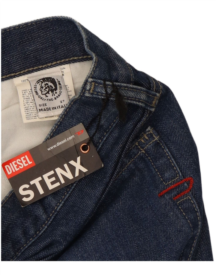 Diesel Damskie Rozkloszowane Dżinsy W27 L27 Niebieskie Bawełniane