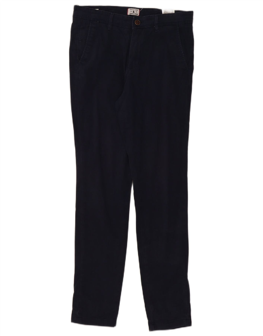 Męskie spodnie chino JACK & JONES W30 L32 Granatowe, bawełniane