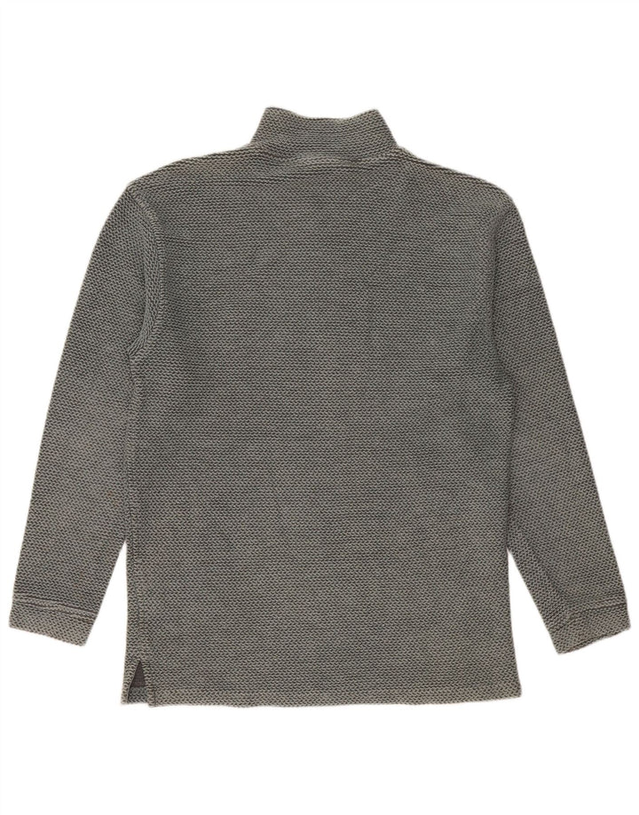 Męska bluza z zamkiem błyskawicznym Weird Fish, średnia, zielona bawełna