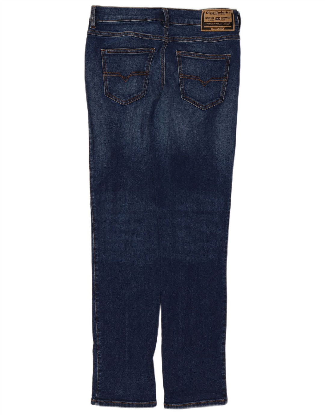 DIESEL Damskie jeansy slim W28 L30 Niebieskie bawełniane