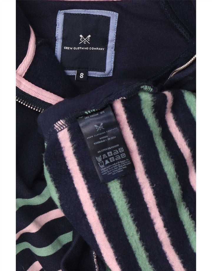 Crew Clothing Damski sweter oversize UK 8, mały, granatowy