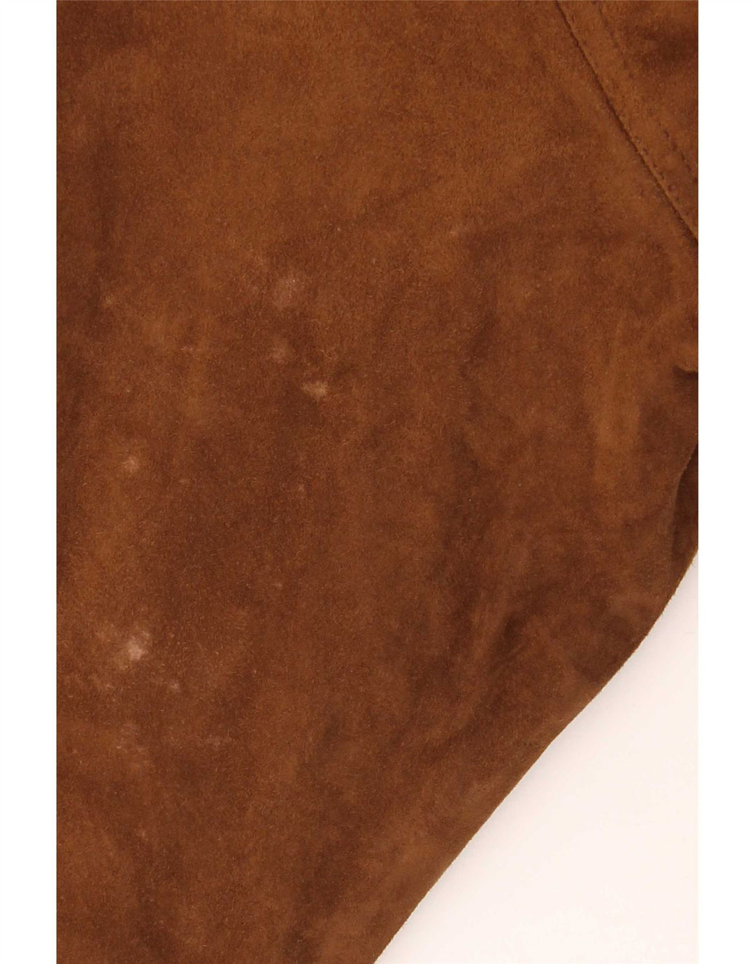 Vintage męska zamszowa kurtka bomber IT 54 2XL brązowa skóra