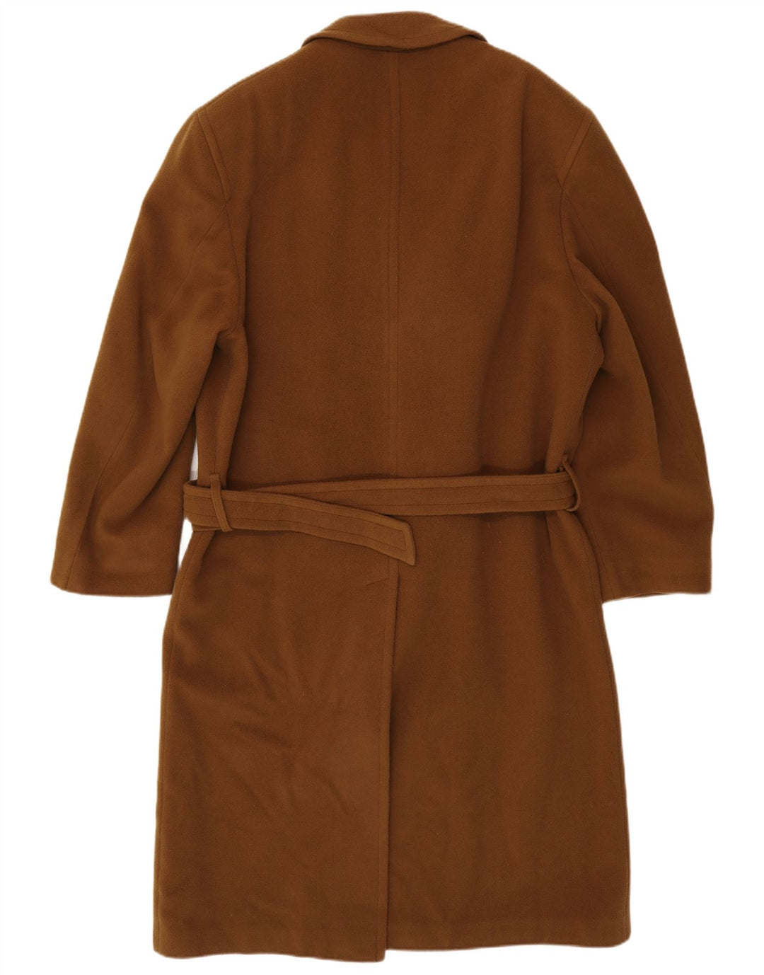 VINTAGE Męski dwurzędowy płaszcz UK 38 Średni brąz