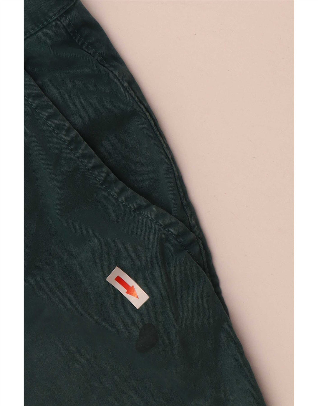 Męskie spodenki typu chino Regular Superdry W32 Średniozielona bawełna