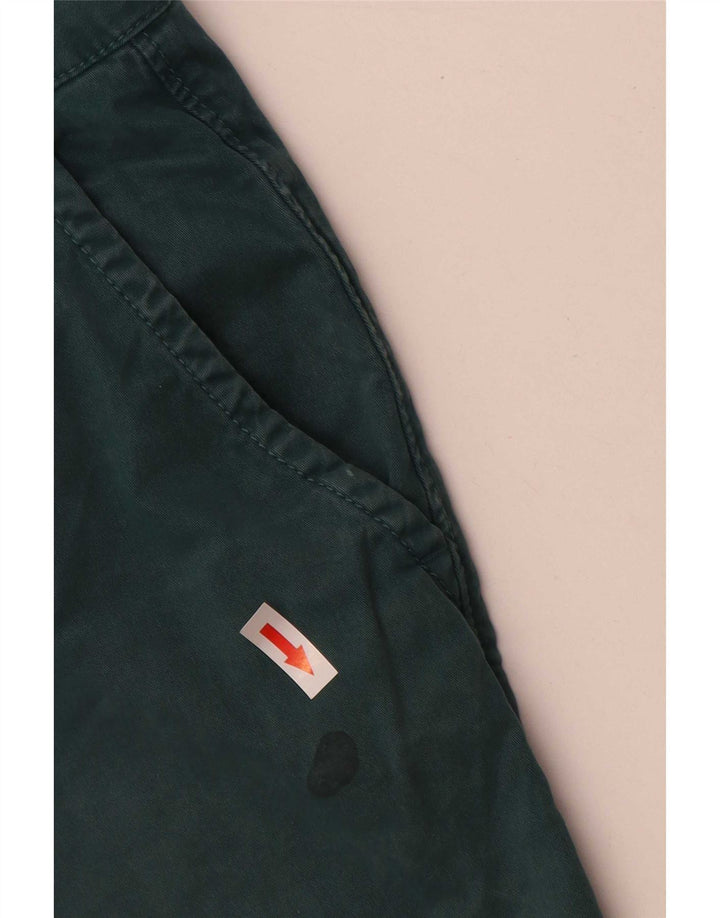 Męskie spodenki typu chino Regular Superdry W32 Średniozielona bawełna