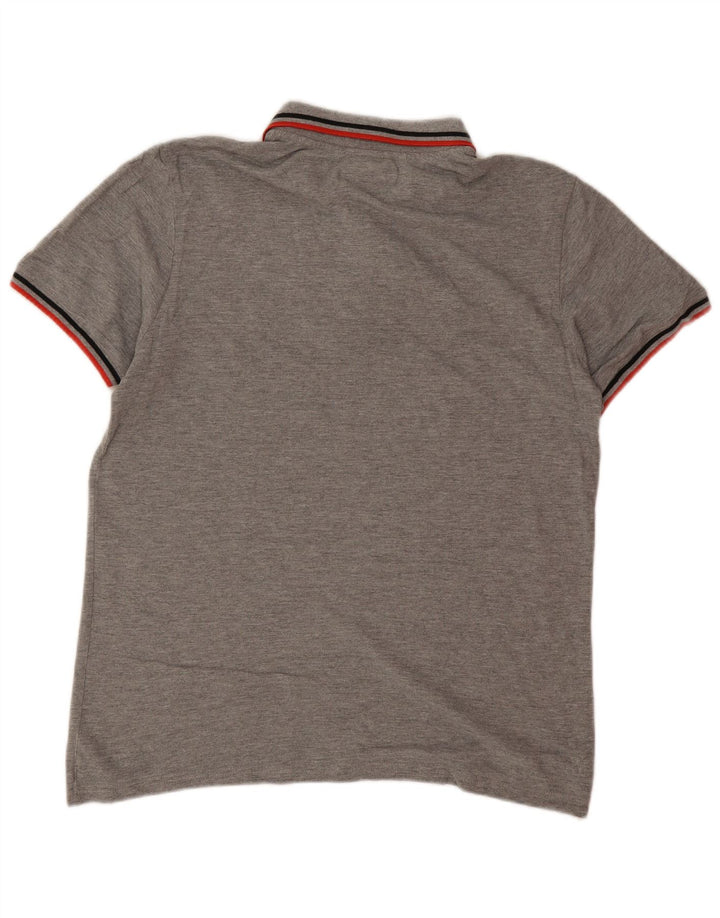 Męska koszulka polo Kappa XL, szara, nakrapiana