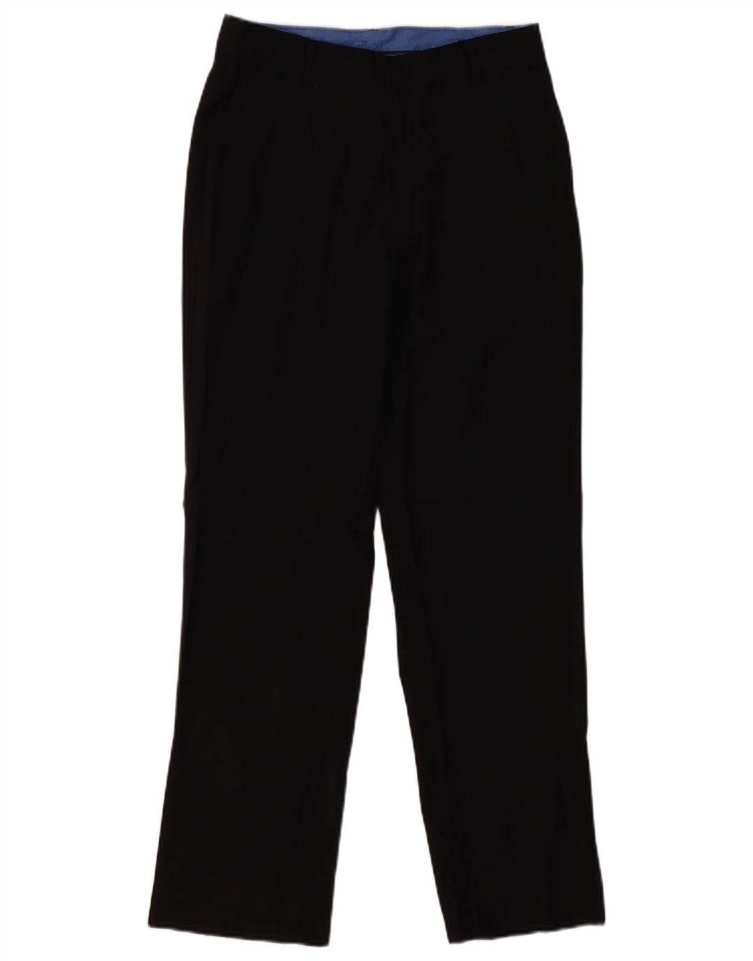 IZOD Boys Straight Suit Trousers 15-16 Years W28 L29 Black Polyester