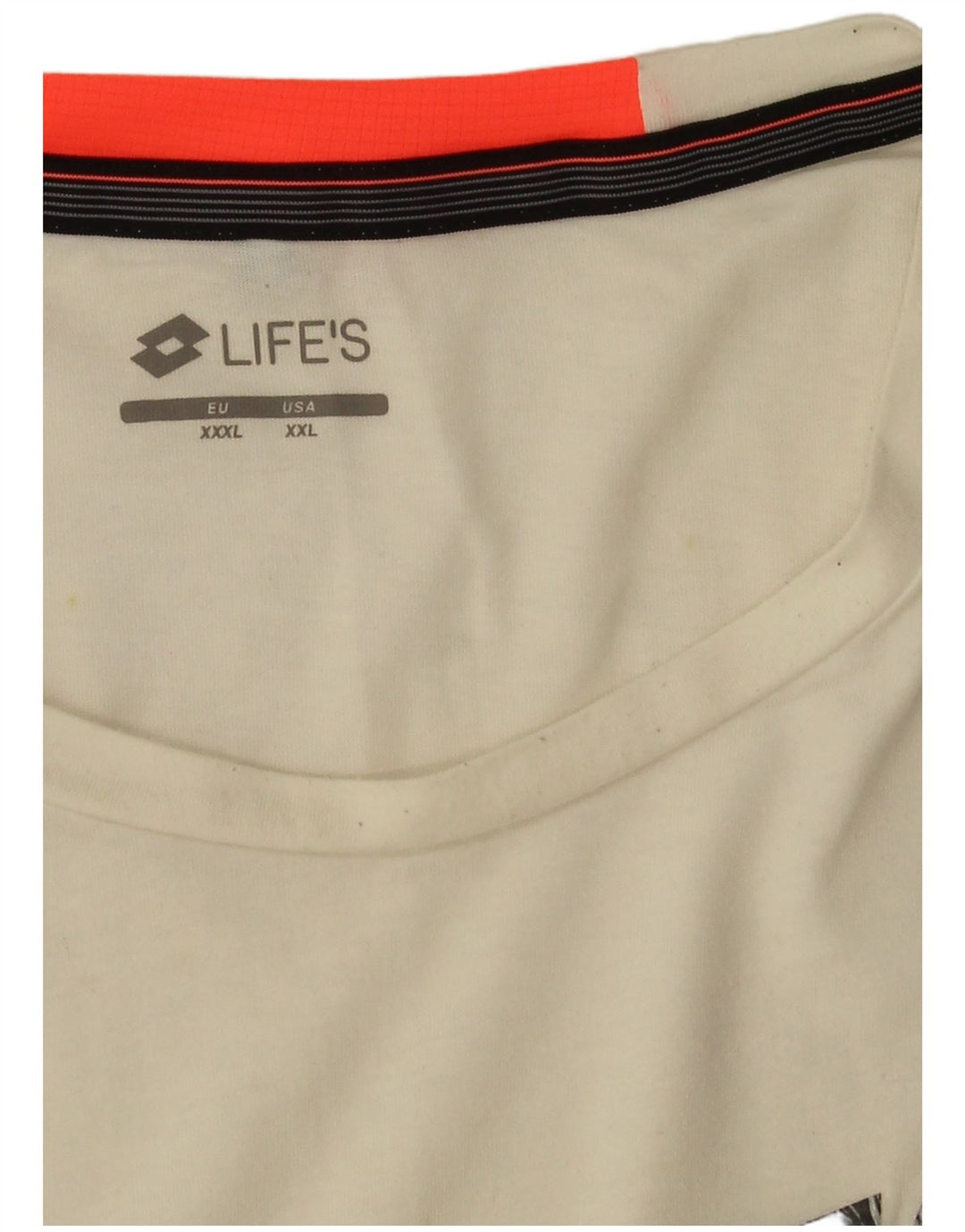 Męska kamizelka z grafiką Lotto 2XL Biała bawełna