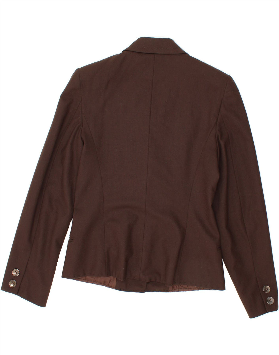 GIANFRANCO FERRE Womens 2 Button Blazer Jacket UK 12 Medium Brown Vintage Gianfranco Ferre and Second-Hand Gianfranco Ferre from Messina Hembry 