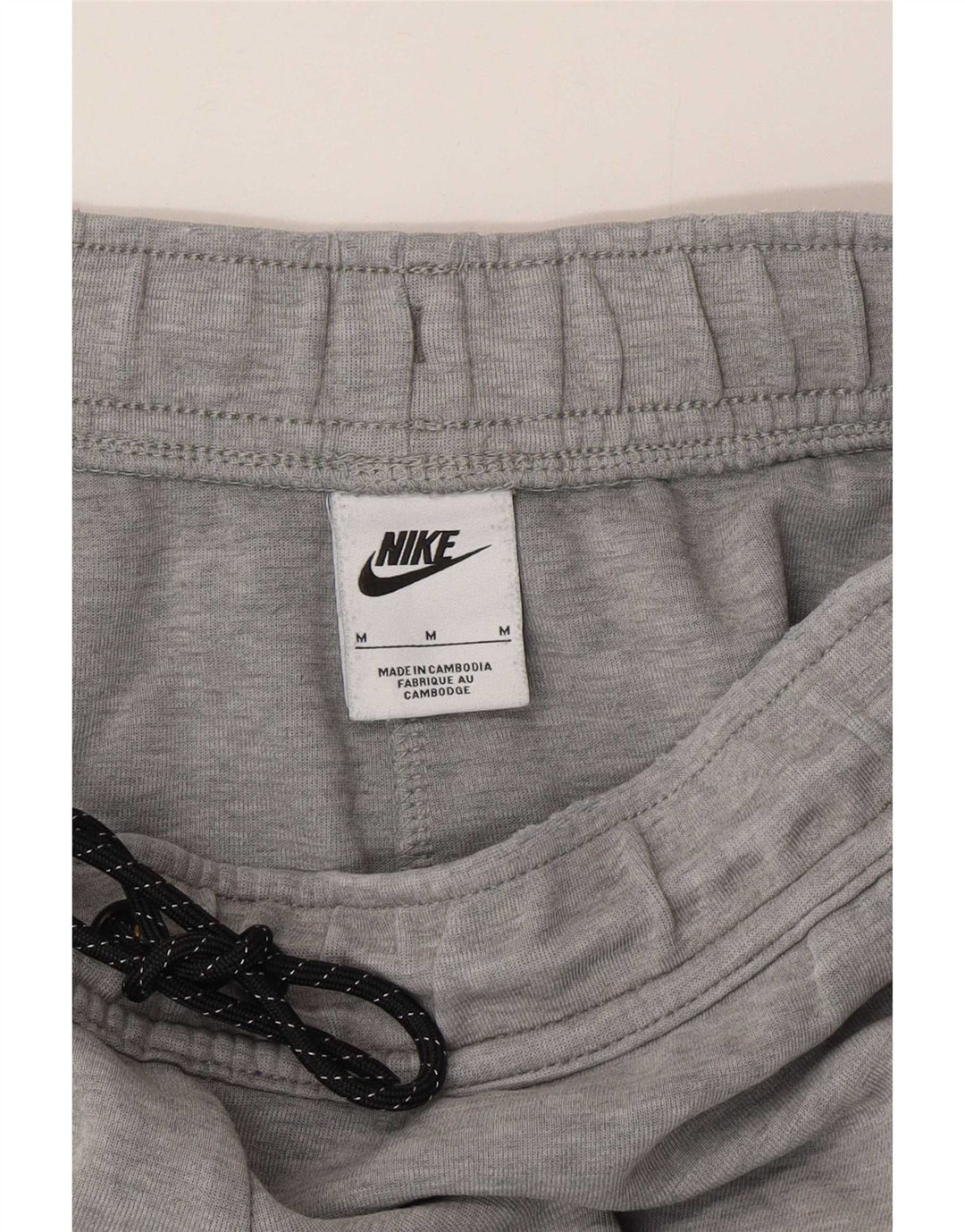 Męskie spodnie dresowe Nike Joggers Średnioszary, bawełniany blok kolorów