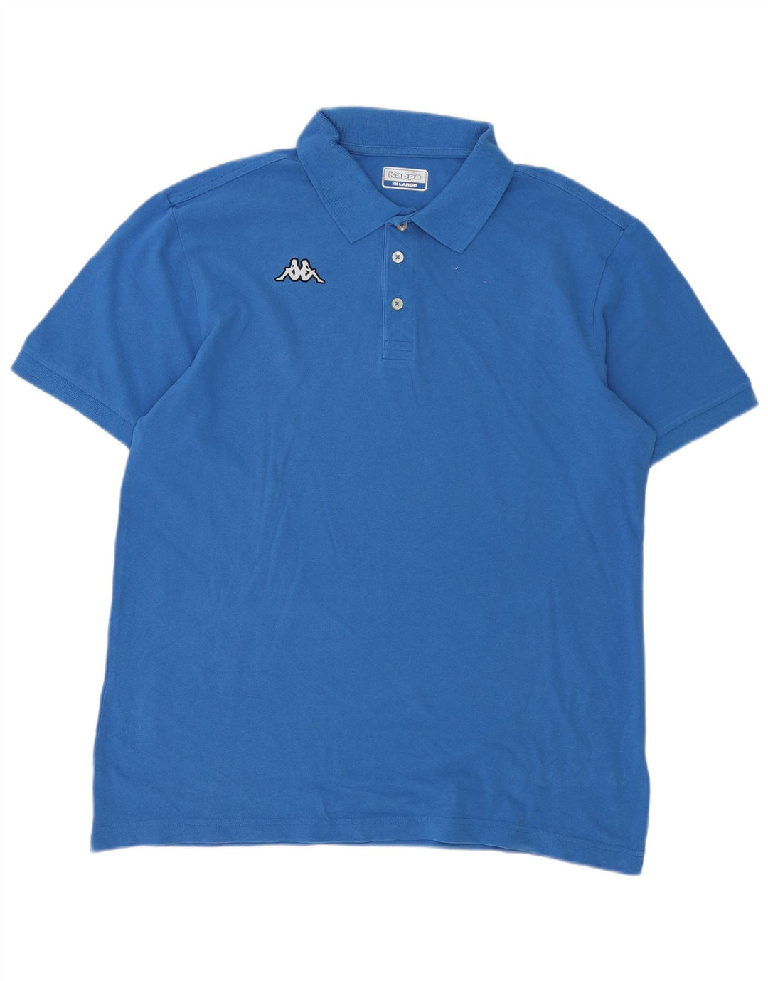 Męska koszulka polo Kappa 2XL, niebieska, bawełniana