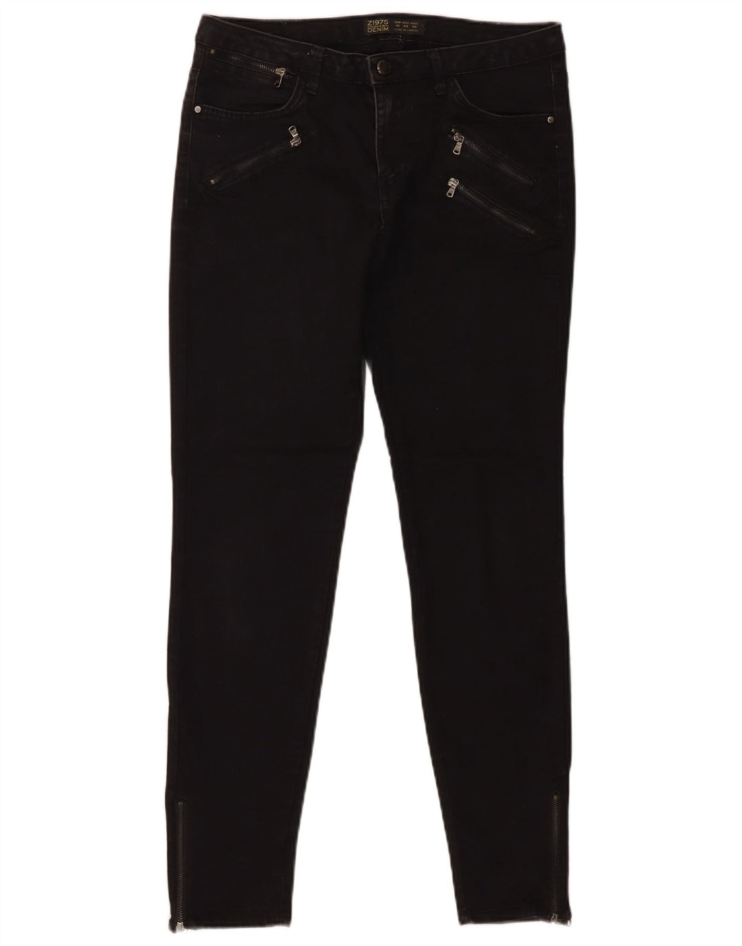 Damskie jeansy skinny Zara EU 40 Medium W30 L28 czarne