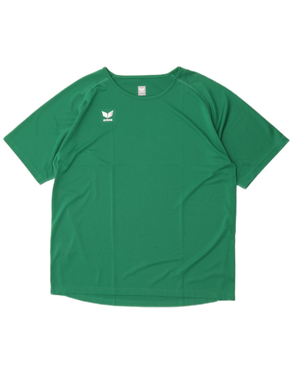 Erima Mens T-Shirt Top 2XL Green Polyester