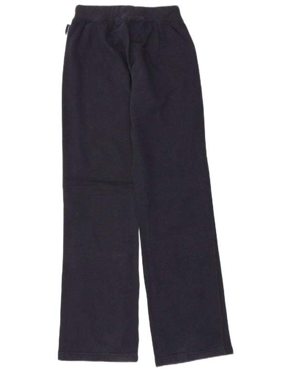 Champion Womens Tracksuit Trousers UK 10 Small Navy Blue Cotton