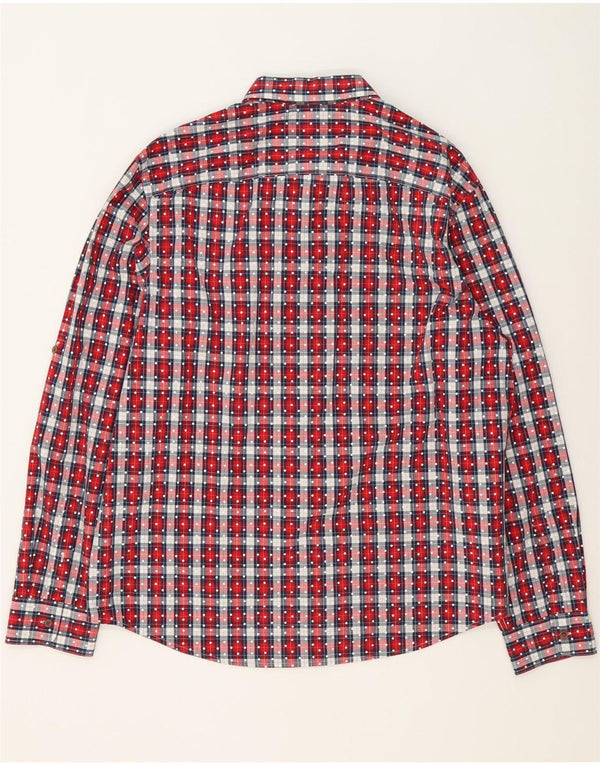 Koszula męska Penguin Heritage Slim Fit 2XL, bawełniana w czerwoną kratę