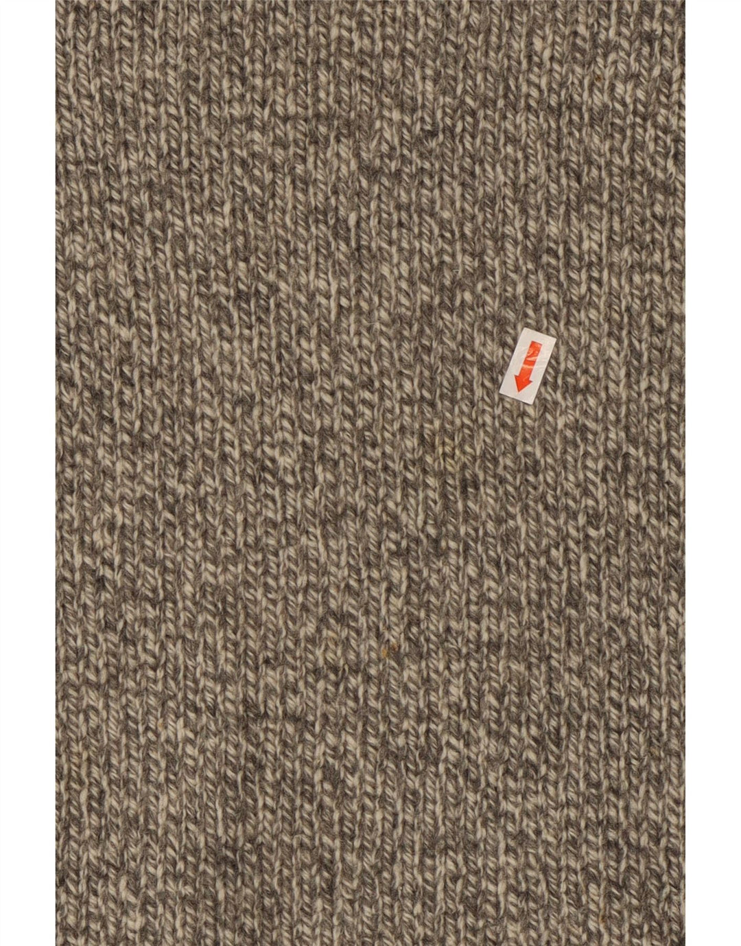 L.L.BEAN Męski sweter z okrągłym dekoltem, średnioszary, wełniany