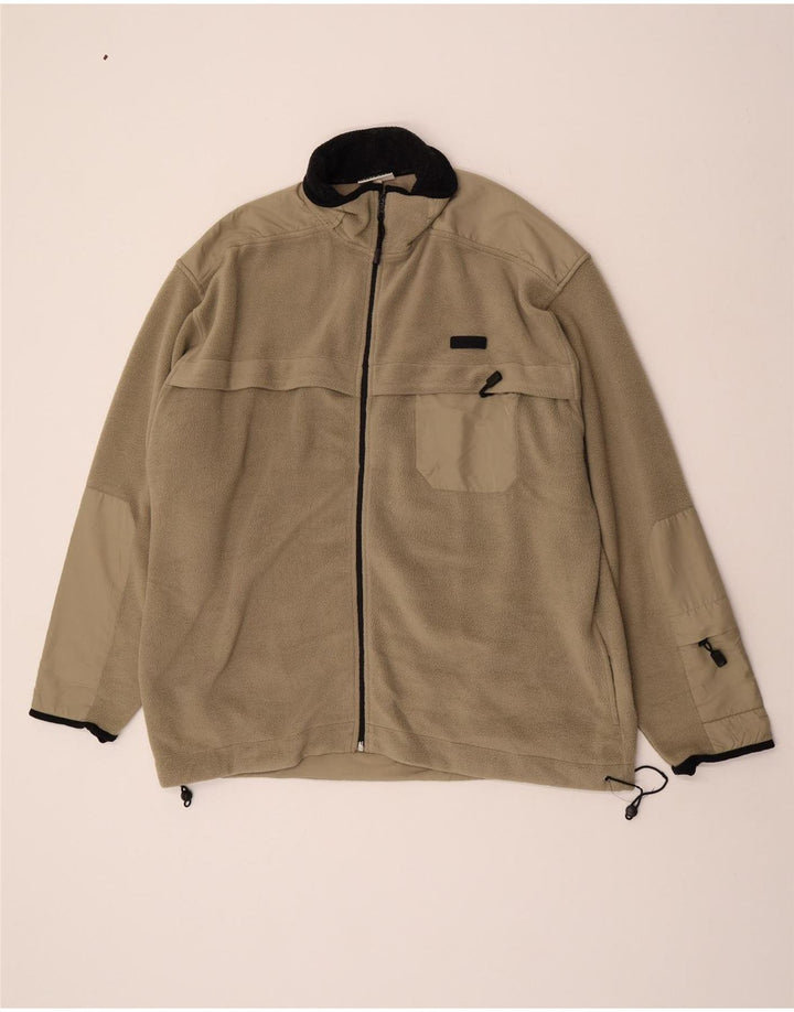 Męska kurtka polarowa Asics UK 44 2XL Kolor khaki