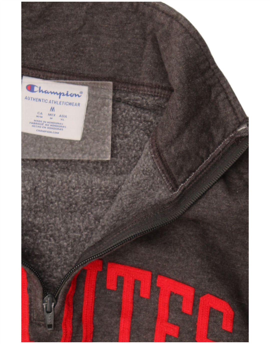 Męska bluza Champion Utah Utes Graphic, średnioszara, nakrapiana