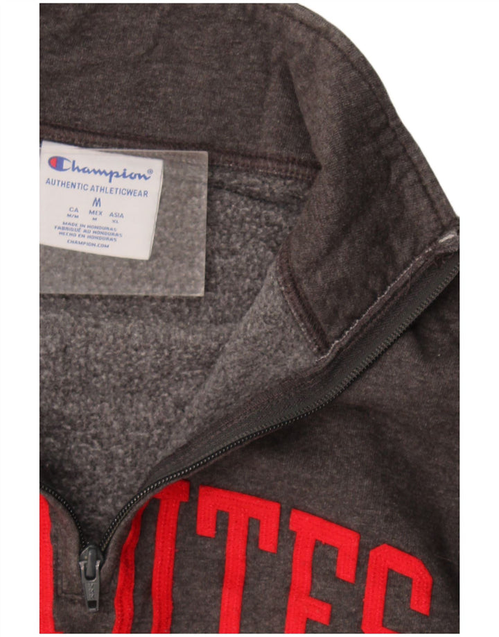 Męska bluza Champion Utah Utes Graphic, średnioszara, nakrapiana