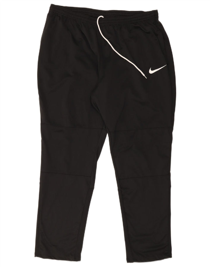 Męskie spodnie dresowe Nike Dri Fit 2XL, czarny poliester