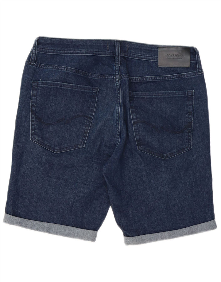Męskie spodenki jeansowe Jack & Jones Liam, duże, W34, granatowe, bawełniane