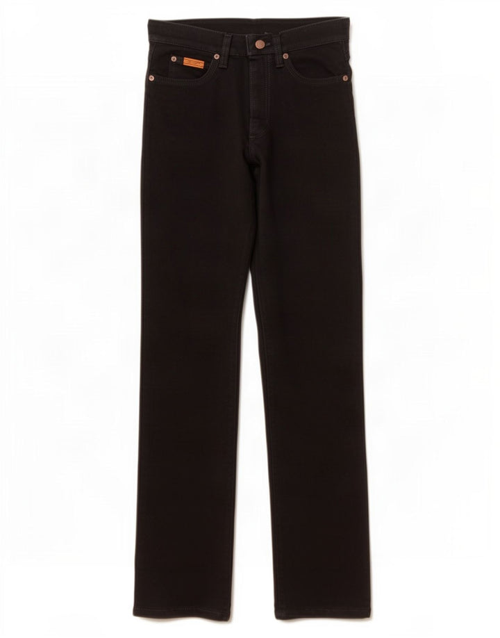 Damskie proste jeansy Wrangler W26 L32 czarne