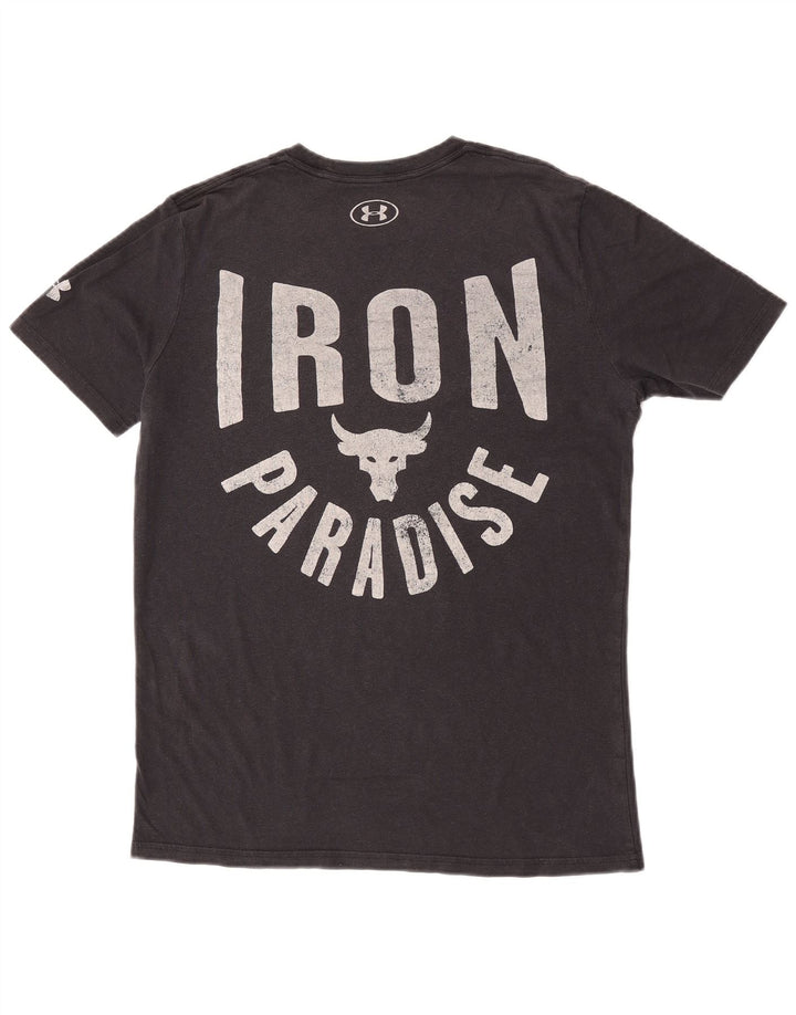 Męski T-shirt z grafiką Under Armour, średni czarny
