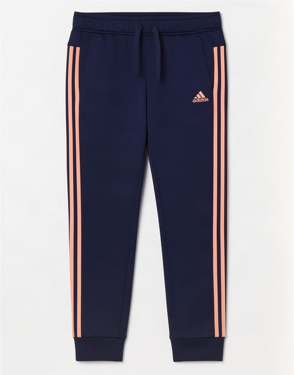 Damskie spodnie dresowe Adidas Joggers UK 8/10 Małe granatowe, poliestrowe