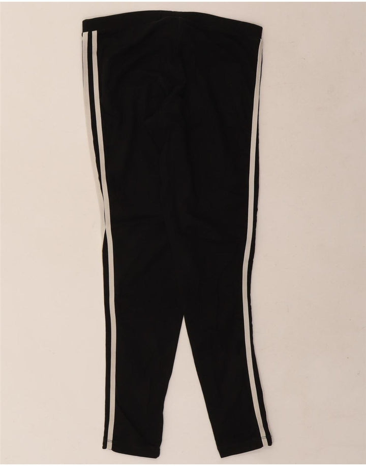 Legginsy damskie Adidas UK 14, średnie, czarne, bawełniane