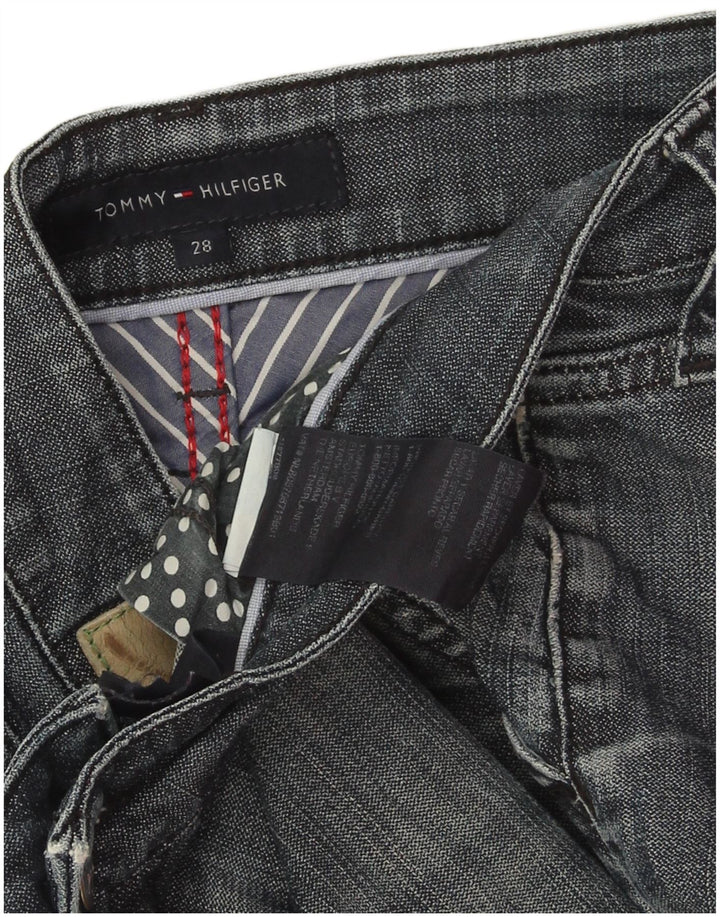 Damskie bermudy dżinsowe Tommy Hilfiger W28 Średnioniebieskie bawełniane