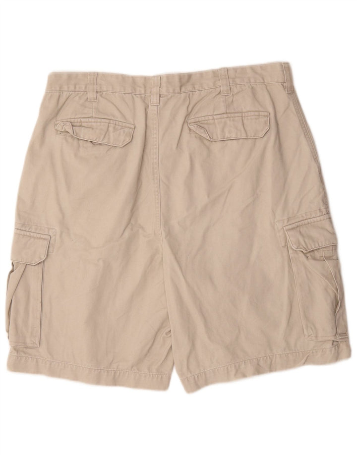Męskie spodenki cargo Tommy Hilfiger W36 duże, beżowe, bawełniane