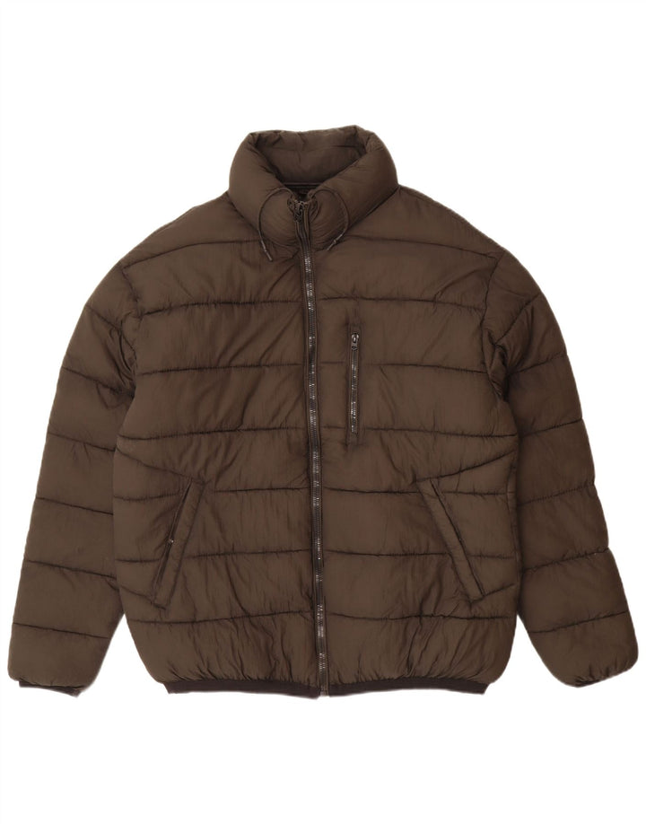 Męska ocieplana kurtka PIAZZA ITALIA UK 42 XL, szary nylon