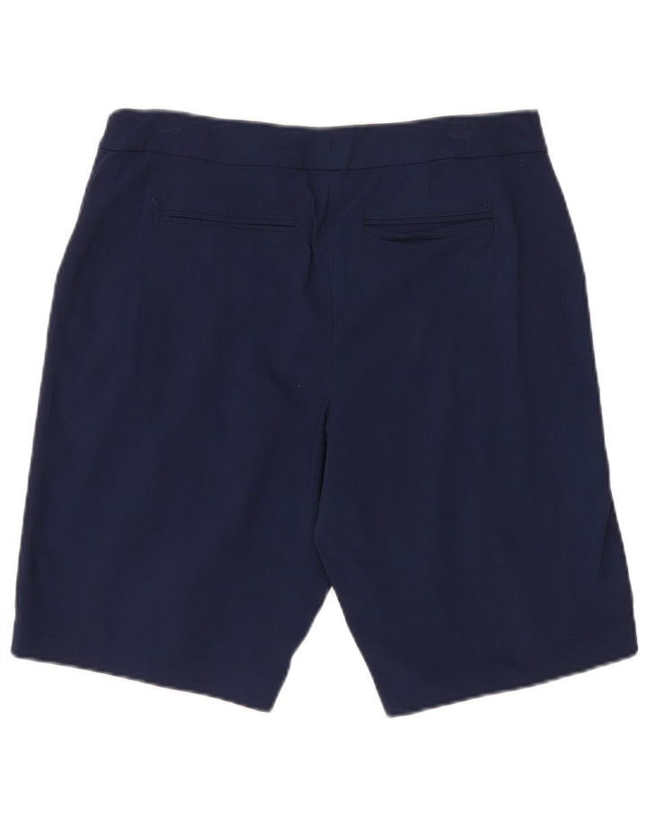 Damskie spodenki Chino Izod US 12 Large W34 Granatowy Rayon