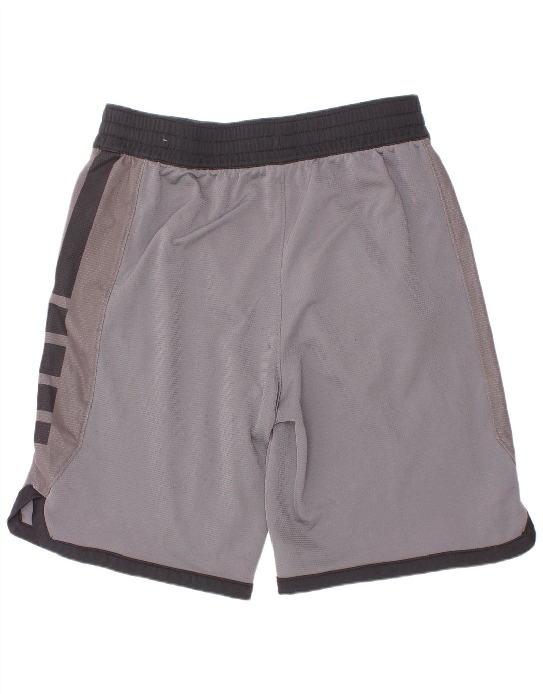 Chłopięce spodenki sportowe Nike Dri Fit z grafiką, duże, szare, 12-13 lat, z poliestru