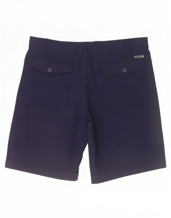 Męskie spodenki chino w stylu vintage IT 50 Large W34 Granatowa bawełna