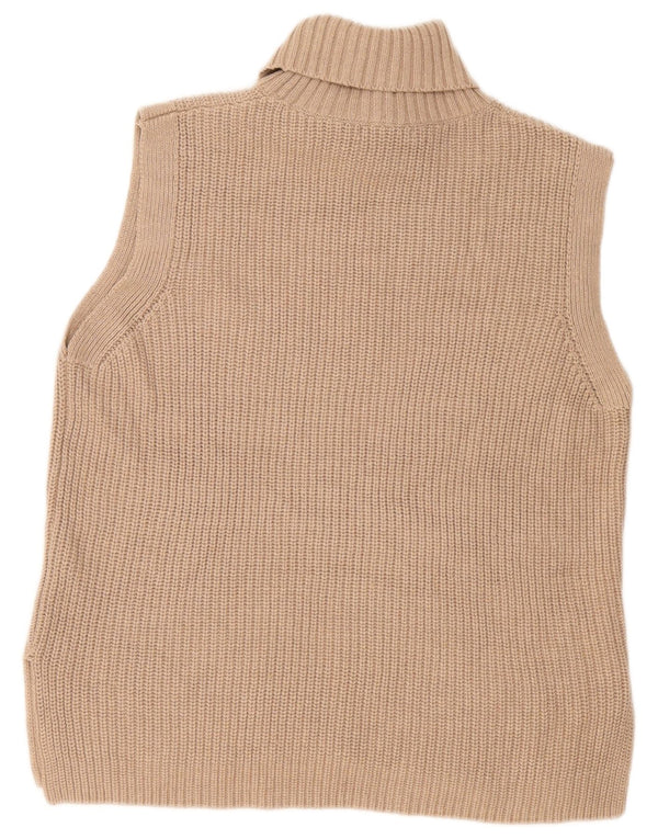 Tank top damski Marks & Spencer Longline Oversize UK 10, mały, beżowy
