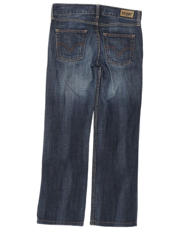 Damskie dżinsy LEVI'S Eve Straight W29 L30 Niebieskie bawełniane