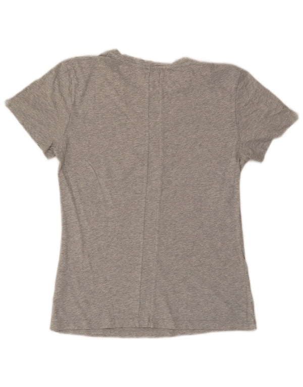 Damska koszulka graficzna Calvin Klein Jeans Top UK 10 Small Grey Flecked