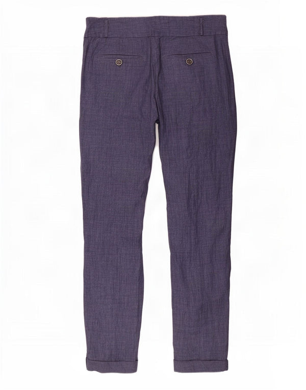 Spodnie damskie Zara Slim Chino XS W24 L26 Granatowe