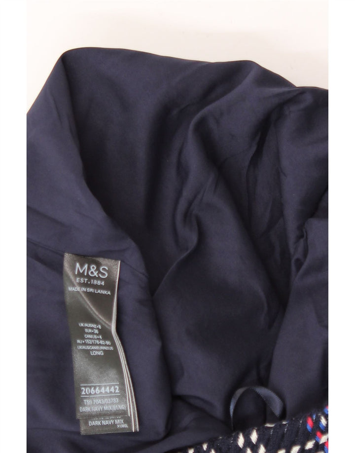 Marks & Spencer Damska prosta spódnica UK 8 Small W28 w wielobarwną kratkę