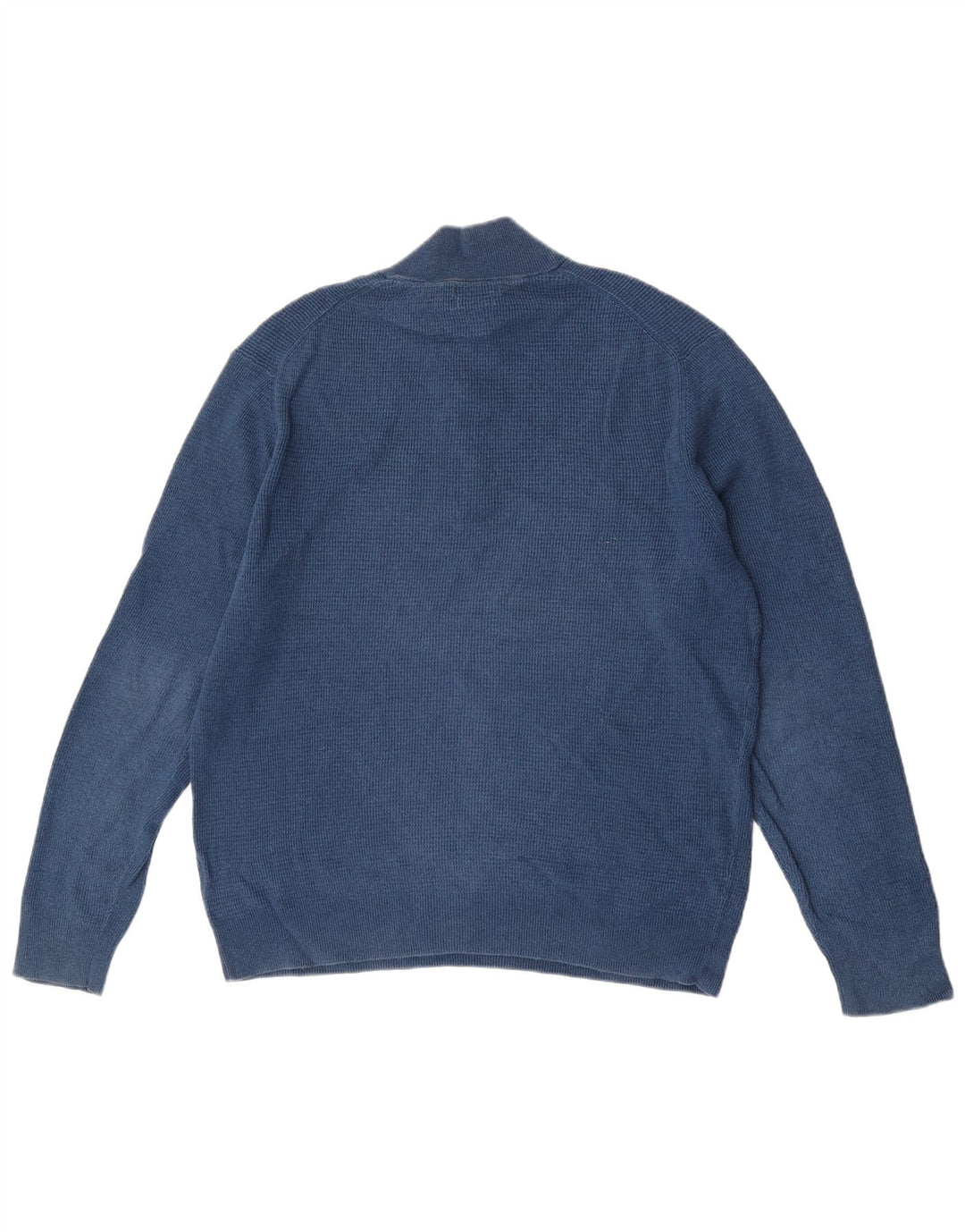 Męski sweter zapinany na zamek Massimo Dutti XL, niebieski