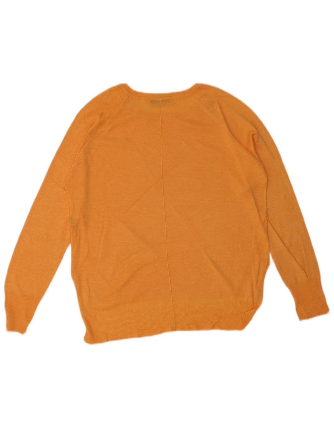 Sweter damski Zara z dekoltem w łódkę UK 14, średni pomarańczowy